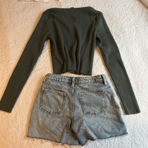 Forest green long sleeve